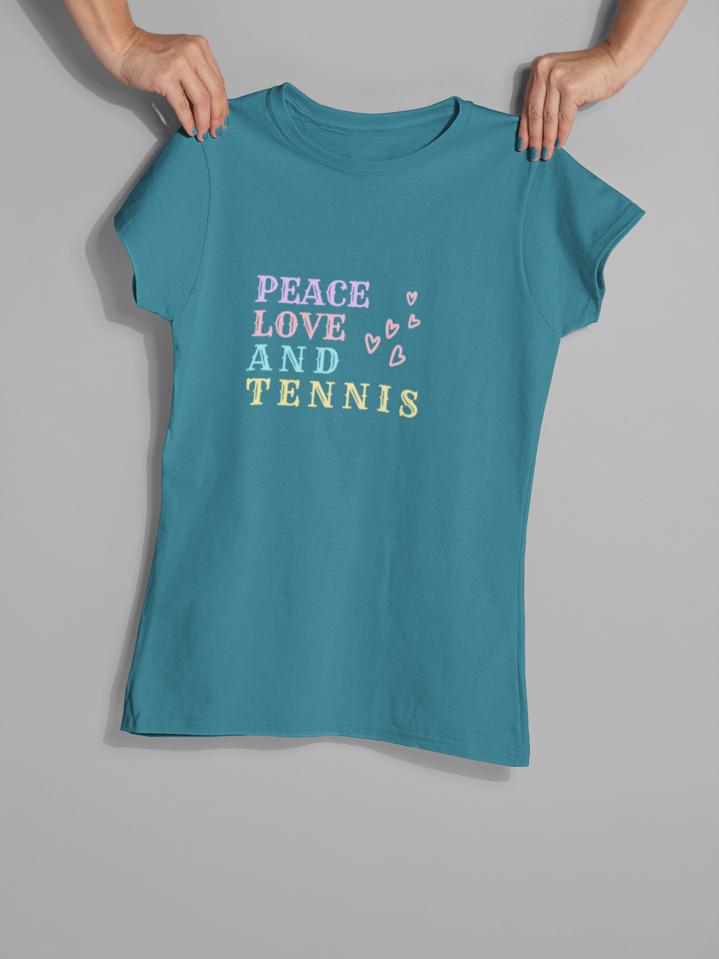 Peace Love And Tennis Women's T-Shirt