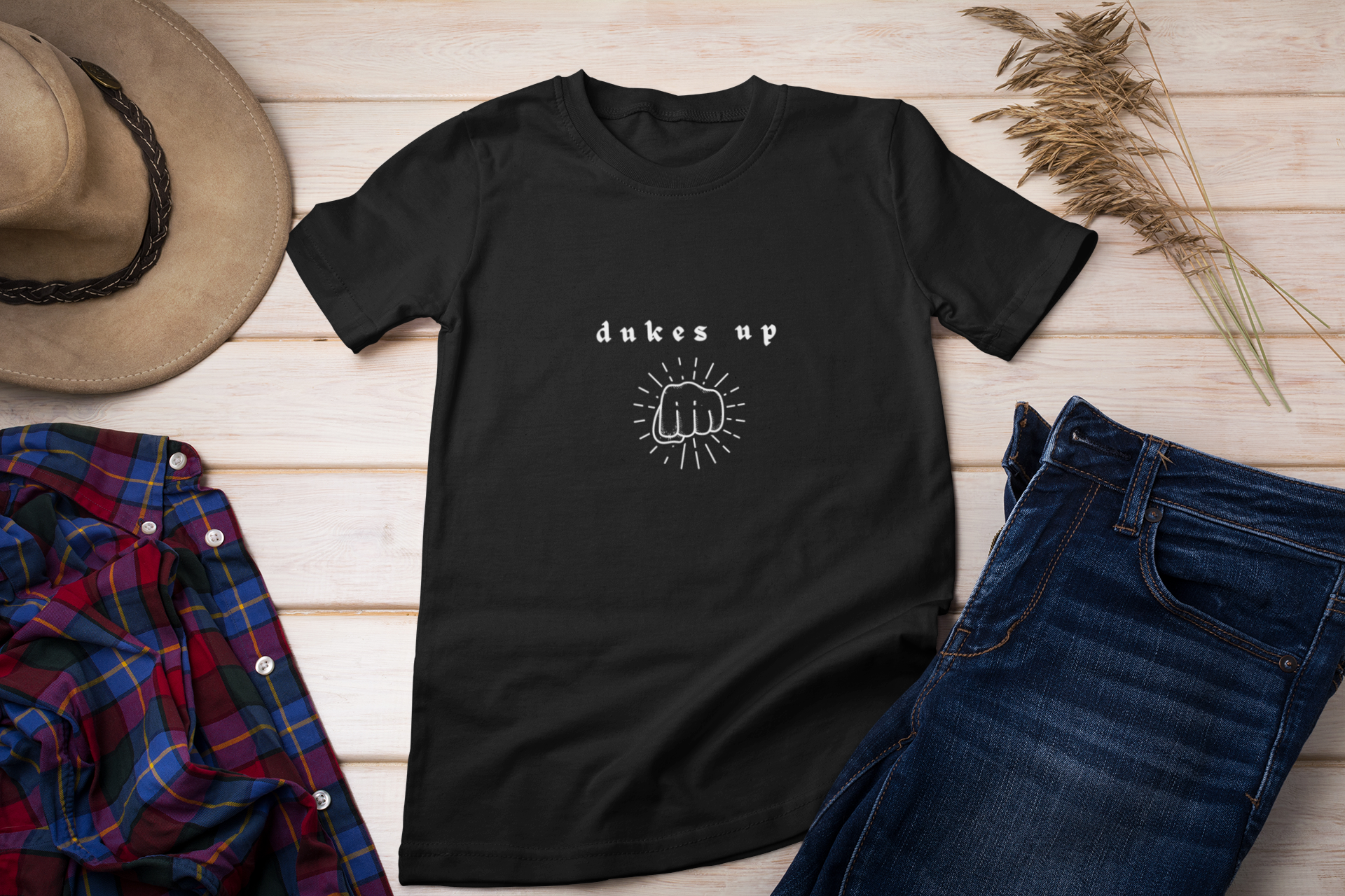 Dukes Up Boxing Tshirt