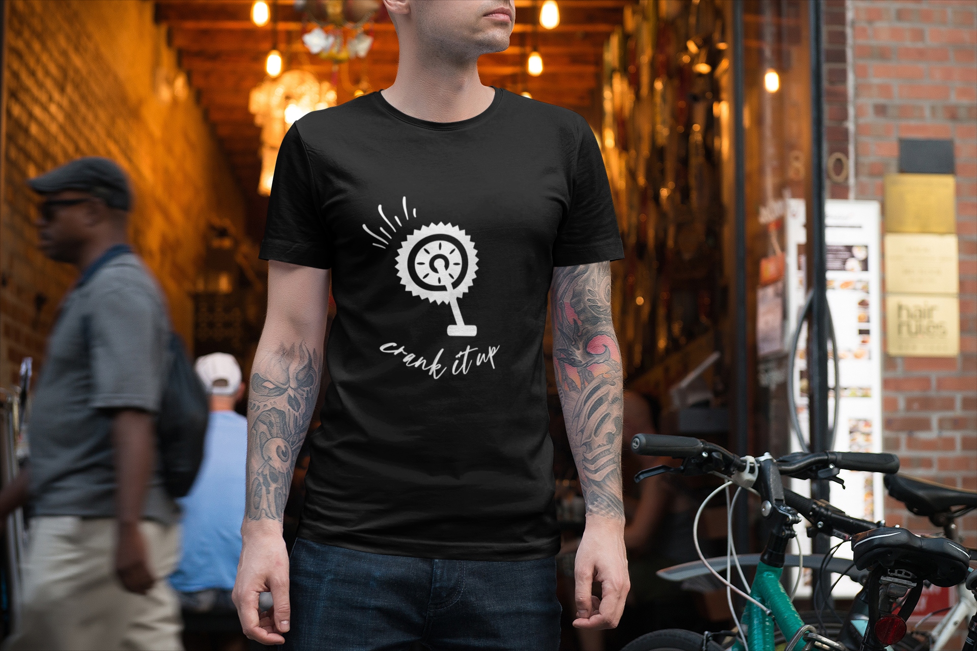 Crank It Up Cycling T-Shirt