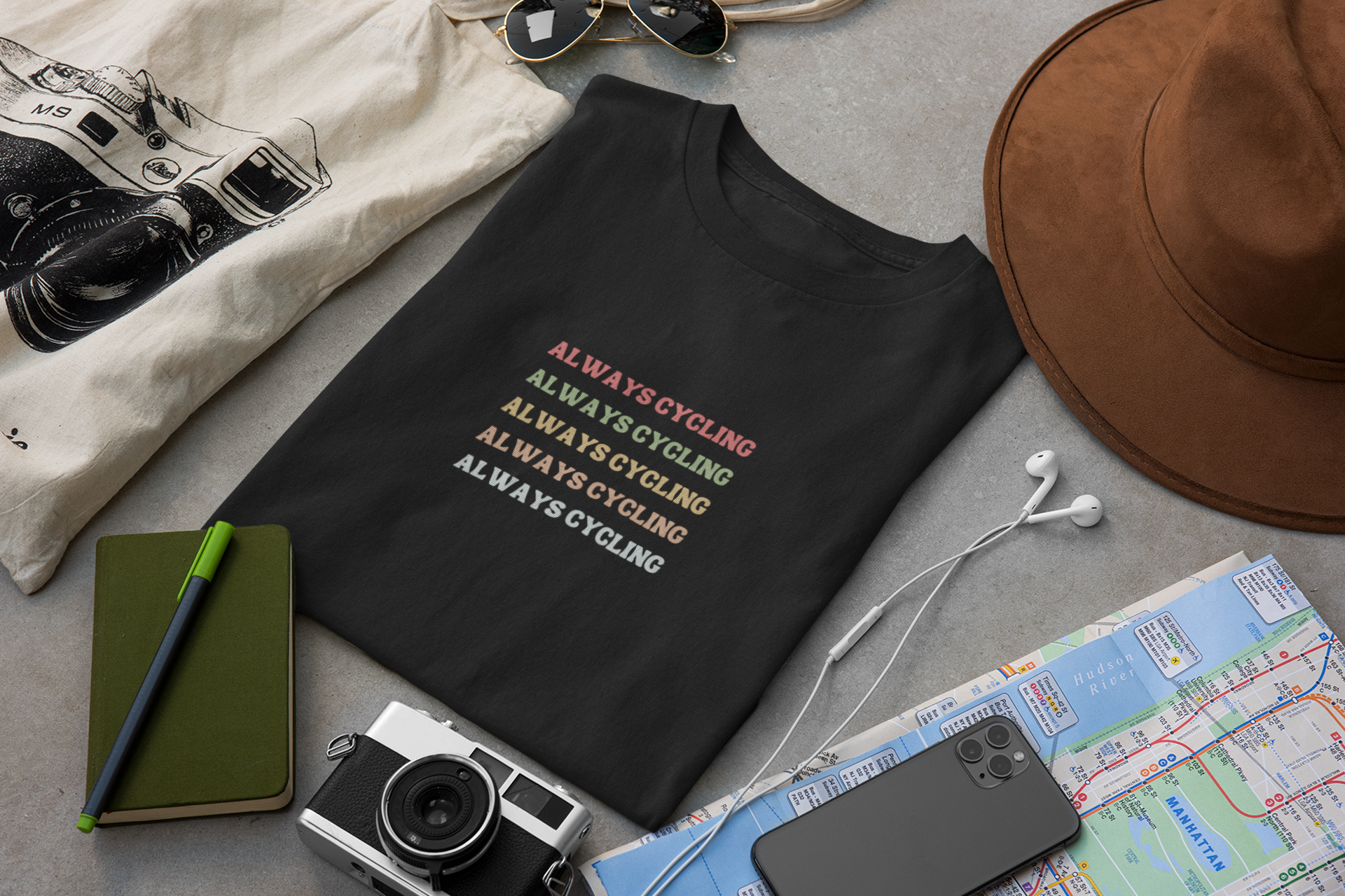 Always Cycling T-shirt