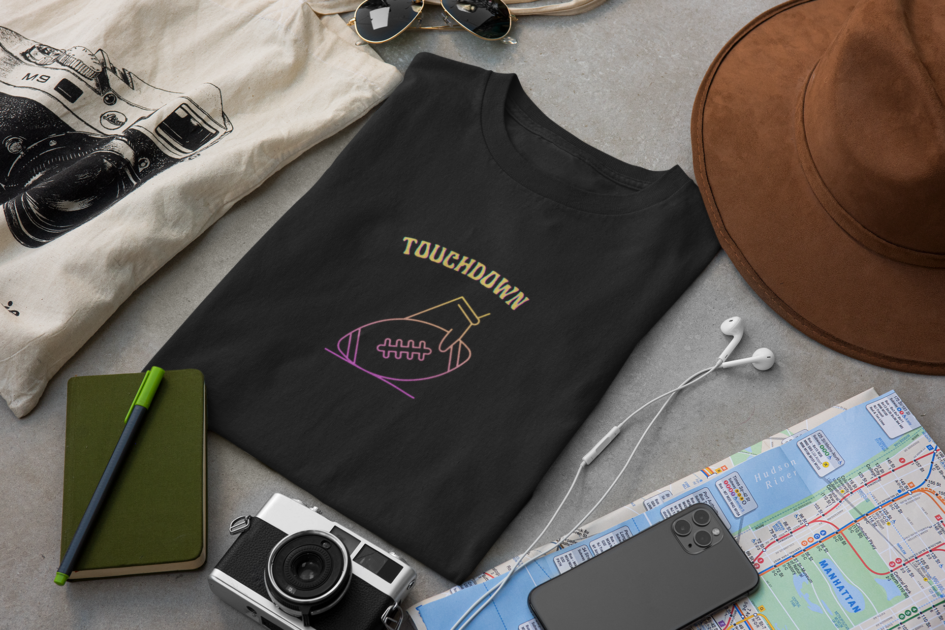 Touchdown Women's American Football T-Shirt
